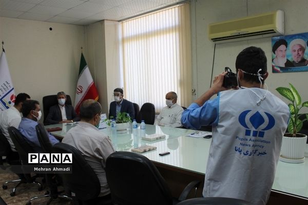 جلسه هماهنگی و برنامه‌ریزی بسیج فرهنگیان و دانش‌آموزی آموزش و پرورش استان بوشهر