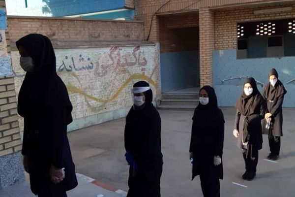برگزاری امتحانات نهایی دوازدهم متوسطه دخترانه درسالن ورزشی حجاب  شهرستان حمیدیه