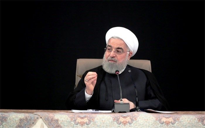 روحانی: دشمن نمی‌تواند مانع حرکت‌مان شود؛ امروز روز اعتماد خریدان نفت ایران است