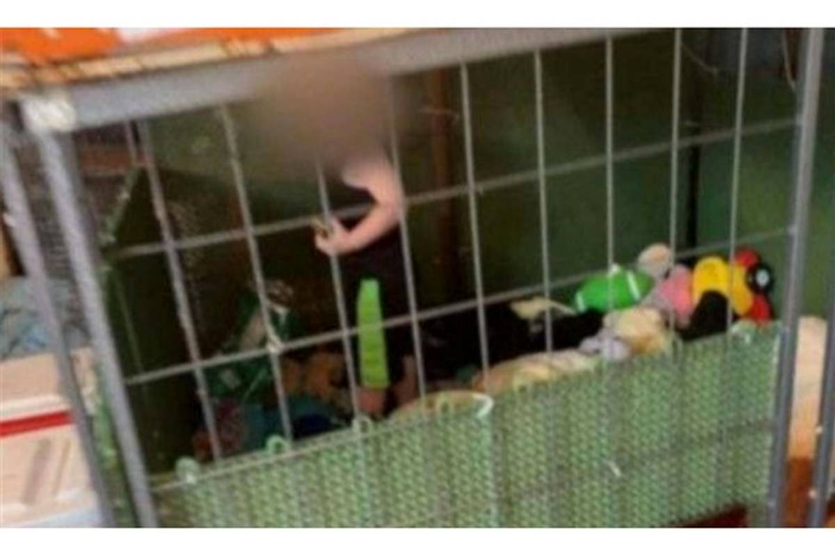 پیدا کردن کودک 18 ماهه در قفس سگ