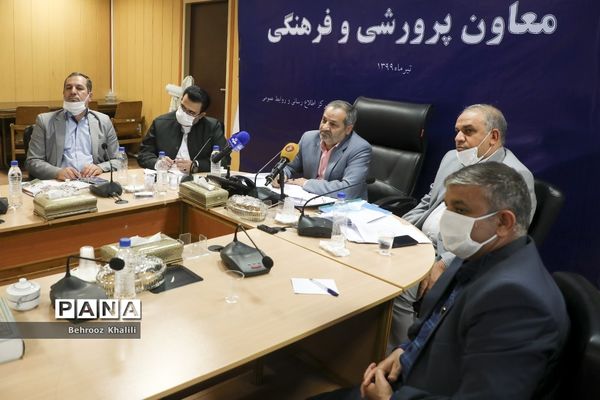 نشست خبری معاون پرورشی و فرهنگی وزارت آموزش و پرورش