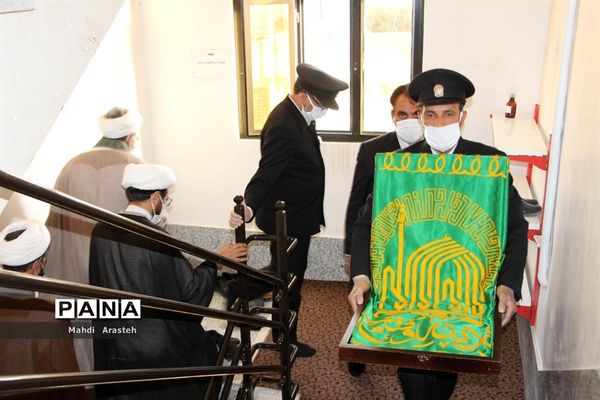 کاروان زیر سایه خورشید در دفتر امام جمعه شهرستان خوسف
