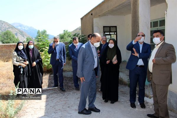 بازدید رییس و معاون سازمان دانش‌آموزی کشور از اجرای طرح گردشگری دانش‌آموزی در ورسک