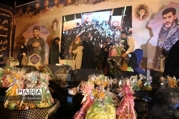شب وداع با شهیدان مدافع حرم در پارک موزه دفاع مقدس مازندران