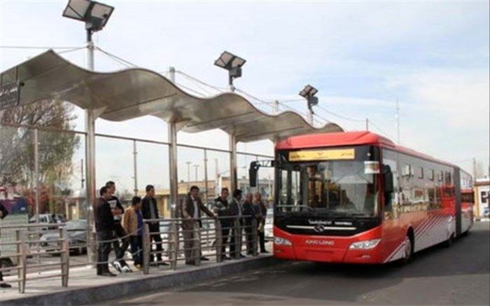 ایجاد خط اتوبوس BRT از اتوبان زین‌الدین به میدان صنعت