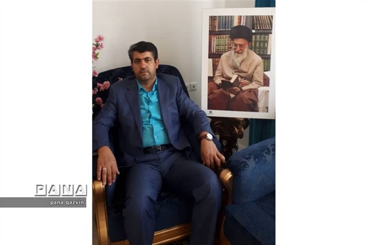 تبریک رئیس سازمان دانش آموزی قزوین به انتصاب بخشدار الموت غربی