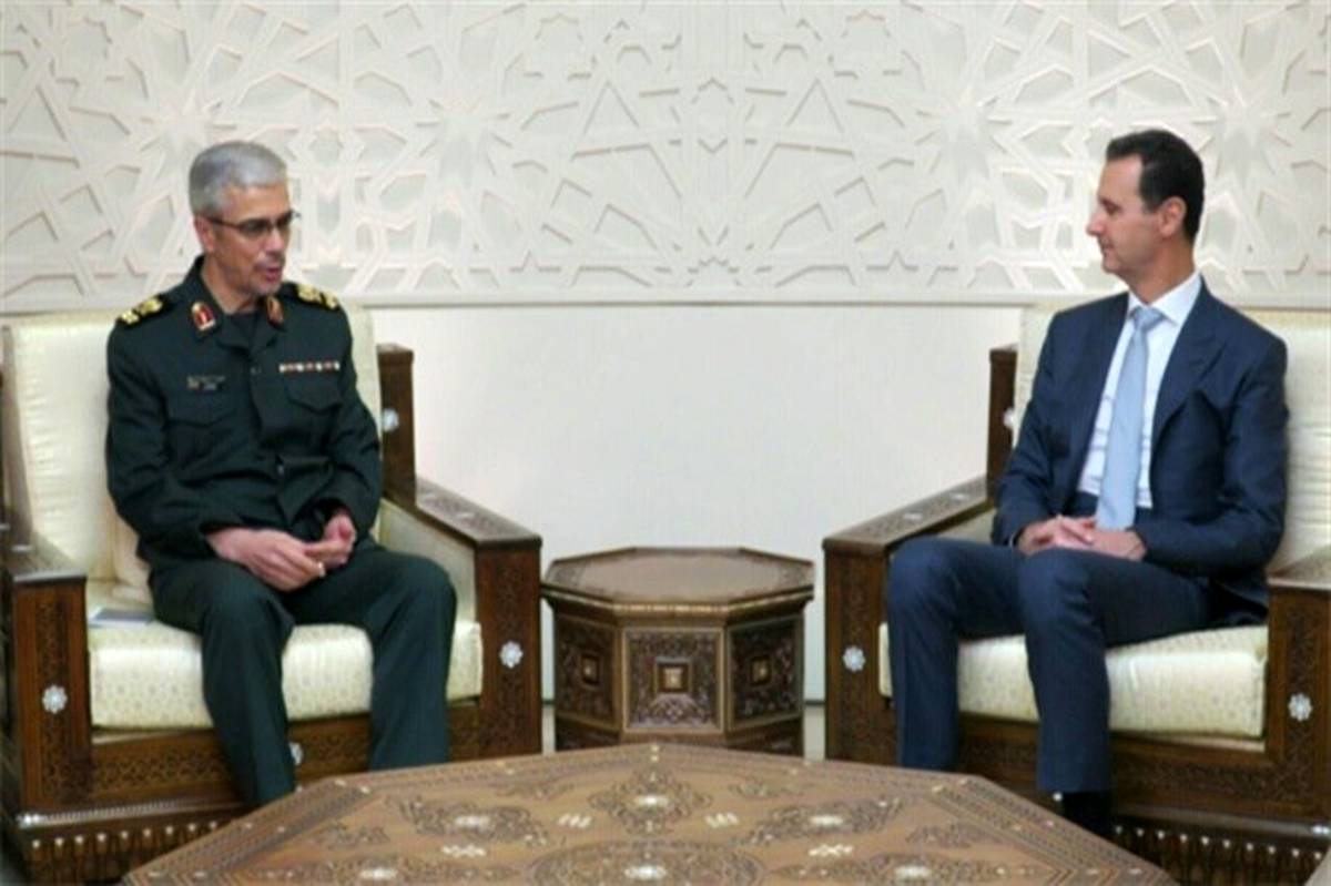 سردار باقری با بشار اسد دیدار کرد