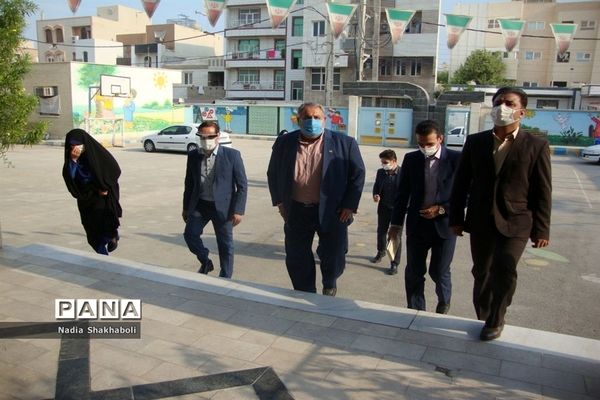 افتتاح پایگاه سنجش سلامت جسمانی و آمادگی تحصیلی نو آموزان بدو ورود به دبستان و پیش دبستان شهرستان بوشهر