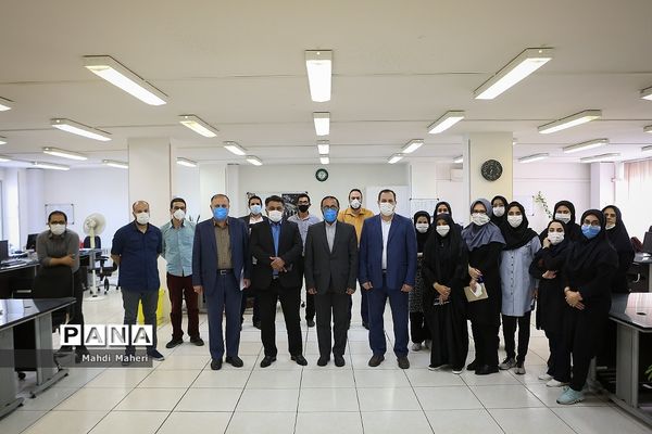 بازدید معاون وزیر و رئیس سازمان نهضت سوادآموزی از خبرگزاری پانا