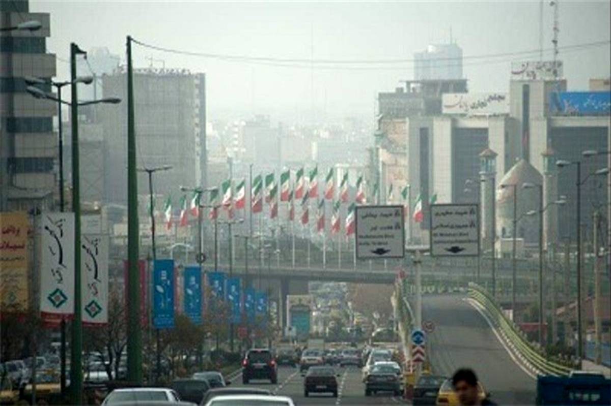 «اُزن» برای سومین روز پیاپی هوای تهران را آلوده کرد