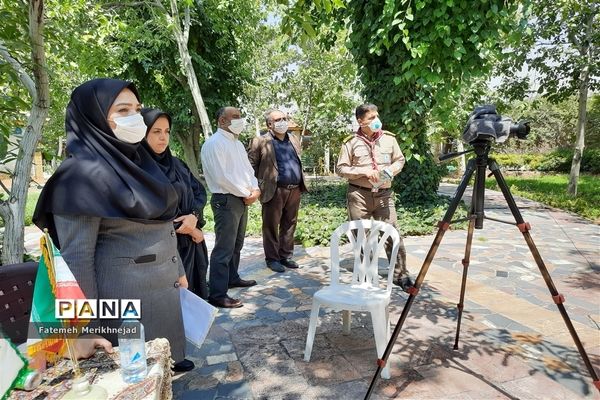 تولید محتوای سازمان دانش‌آموزی شهر تهران در منطقه 4