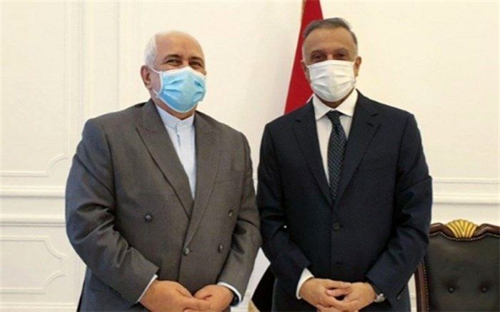 دیدار ظریف با نخست‌وزیر عراق و رئیس ائتلاف فتح