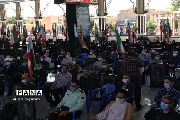 آئین تکریم و معارفه فرمانده سپاه ناحیه نى ریز