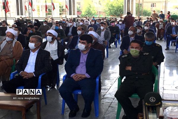 آئین تکریم و معارفه فرمانده سپاه ناحیه نى ریز
