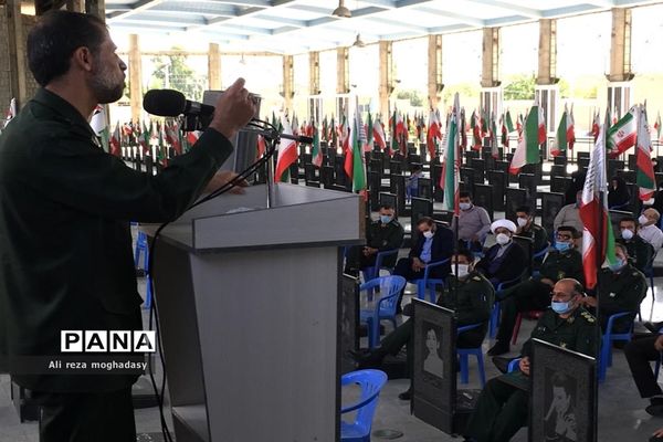 آئین تکریم و معارفه فرمانده سپاه ناحیه نى ریز