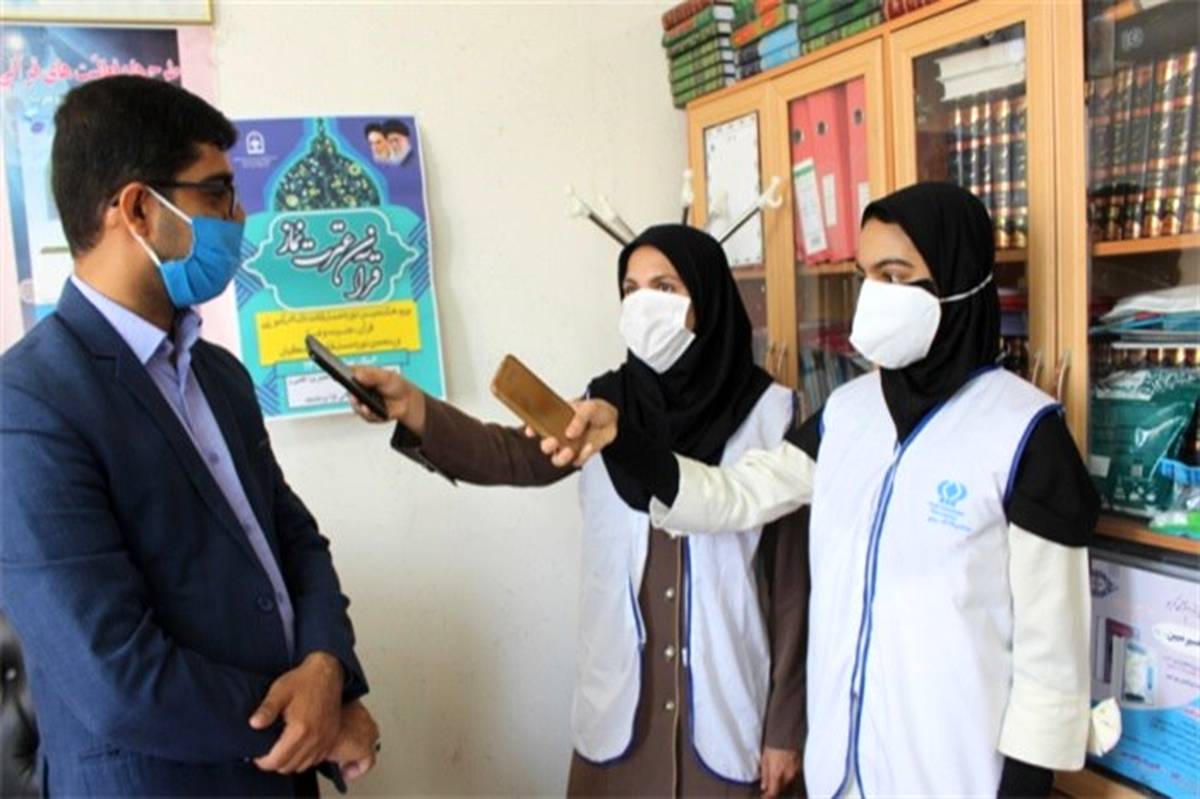 جلسات  قرآن با رعایت پروتکل های بهداشتی در اداره کل آموزش و پرورش استان بوشهر برگزار می شود