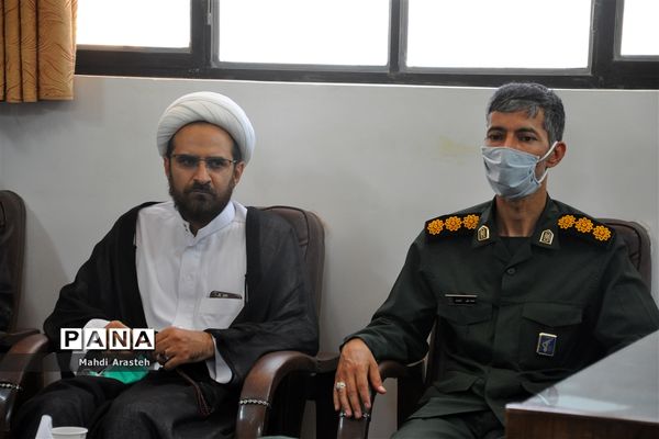 دیدارفرمانده سپاه انصار الرضا(ع) خراسان جنوبی با امام جمعه شهرستان خوسف
