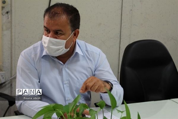 جلسه روسای ادارات داخلی معاونت پرورشی و فرهنگی اداره‌کل آموزش و پرورش استان بوشهر