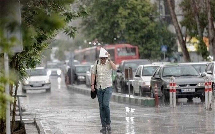 هشدار هواشناسی نسبت به تداوم رگبار باران در نقاط مختلف کشور