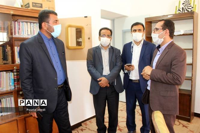 بازدید معاون پرورشی و فرهنگی ادارهکل آموزش و پرورش استان بوشهر از مرکز مشاوره خدمات روانشناختی دانشآموزان