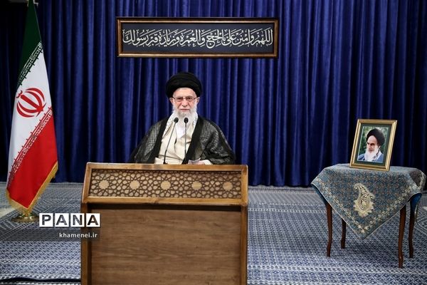 سخنرانی تلویزیونی  رهبر انقلاب اسلامی  به مناسبت عید قربان