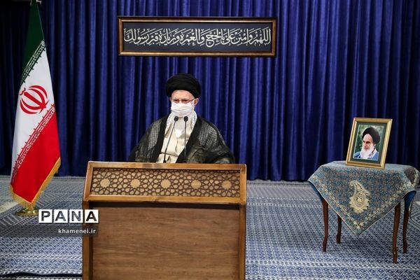 سخنرانی تلویزیونی  رهبر انقلاب اسلامی  به مناسبت عید قربان