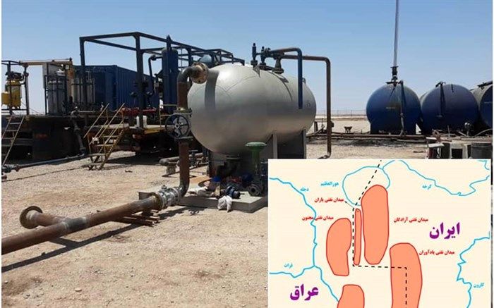 افزایش دوباره تولید نفت از میدان مشترک با عراق
