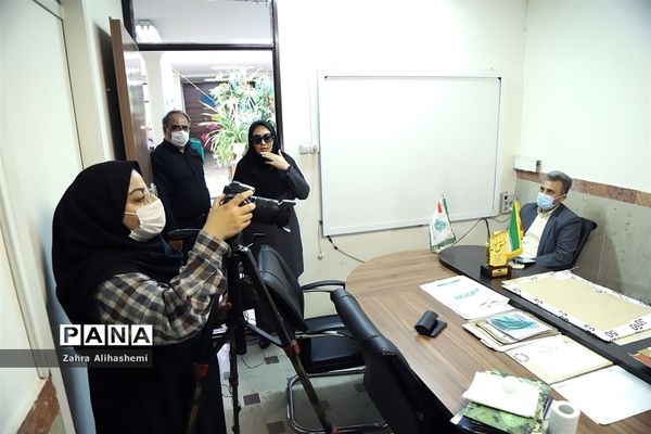 تولید محتوای سازمان دانش‌آموزی شهر تهران در منطقه 5