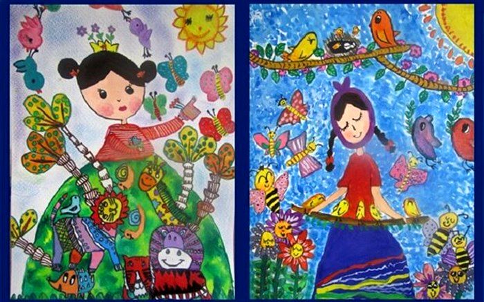 ۲ گیلانی برگزیده جشنواره ملی نقاشی «صلح و دوستی» شدند