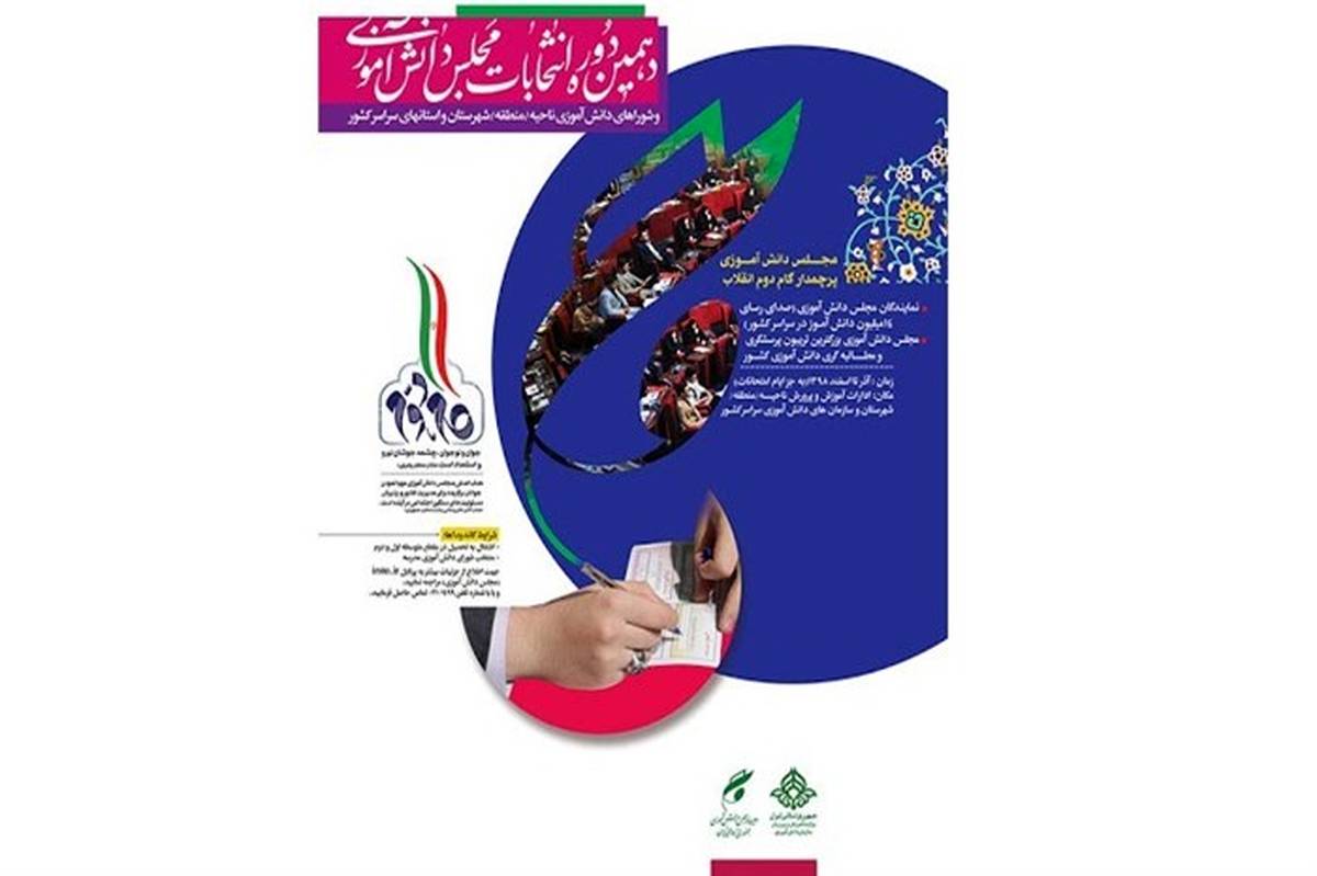 مرحله استانی انتخابات شورای دانش آموزی خراسان رضوی 15 مردادماه به صورت مجازی برگزار می شود