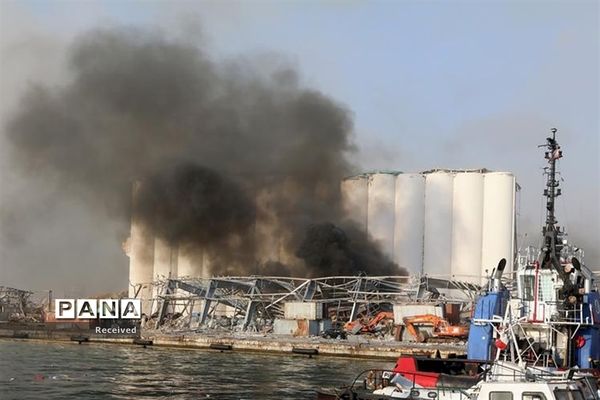 شوک  انفجار در بیروت