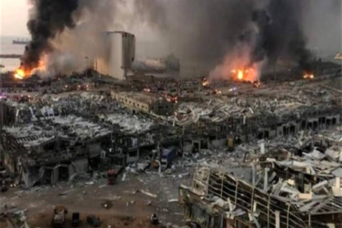 بیانیه کمیته حمایت از انقلاب اسلامی مردم فلسطین ریاست جمهوری درباره انفجار بیروت