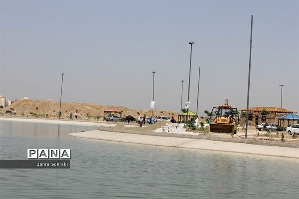 اجرای پروژه پارک شش و نیم هکتاری شهرستان اسلامشهر
