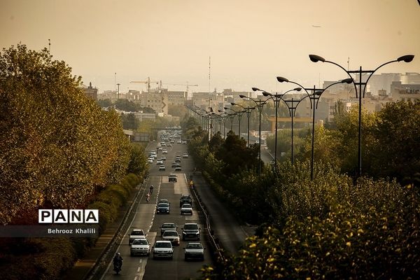 آلودگی هوا در تهران خلوت