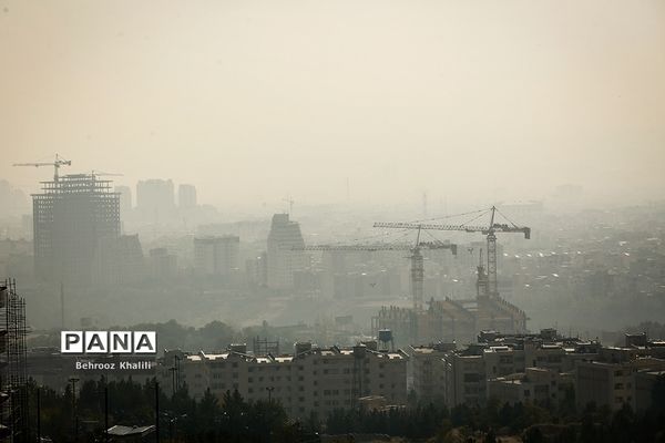 آلودگی هوا در تهران خلوت