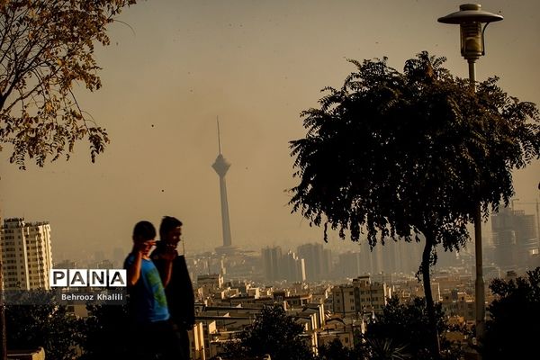 آلودگی هوا در تهران خلوت