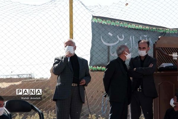 مراسم عزاداری شهادت امام هشتم  مسلمانان در محله جومیان استان خراسان جنوبی