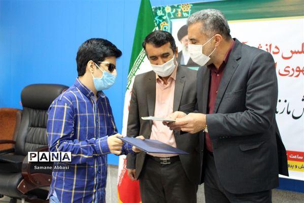 آیین اختتامیه نهمین دوره مجلس دانش آموزی کشور در مازندران