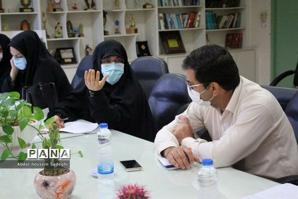 نشست هماهنگی اجرای طرح هیات اندیشه‌ورز نماز مدارس استان بوشهر