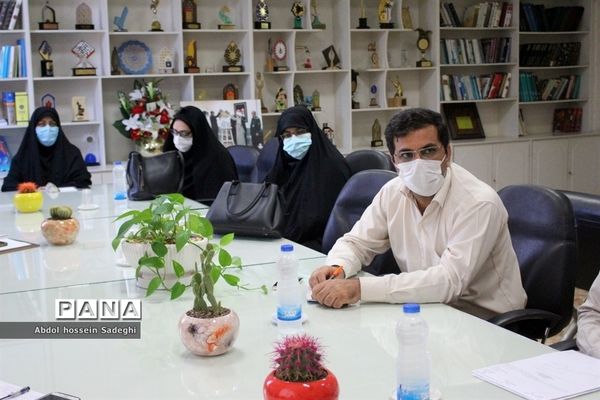 نشست هماهنگی اجرای طرح هیات اندیشه‌ورز نماز مدارس استان بوشهر