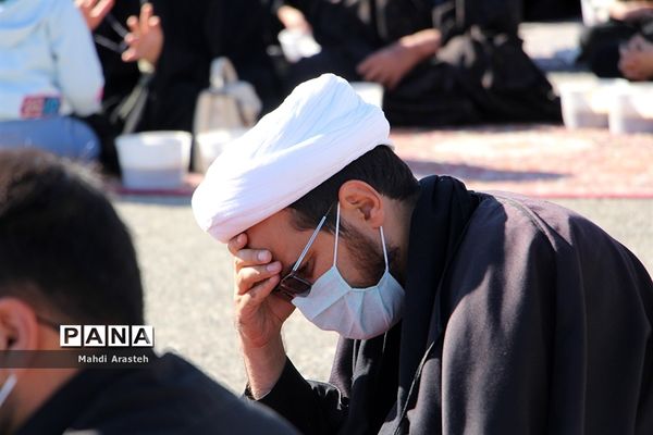 مراسم عزاداری رحلت حضرت رسول اکرم (ص)و شهادت امام حسن مجتبی (ع) و امام رضا (ع) در محله جومیان