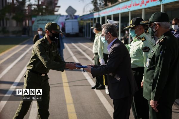 مراسم صبحگاه هفته نیروی انتظامی