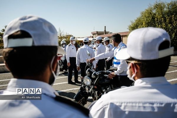 افتتاحیه مرحله چهارم ارتقاء توان و تحرک عملیاتی پلیس راهور ناجا