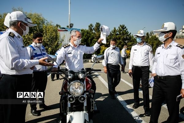 افتتاحیه مرحله چهارم ارتقاء توان و تحرک عملیاتی پلیس راهور ناجا