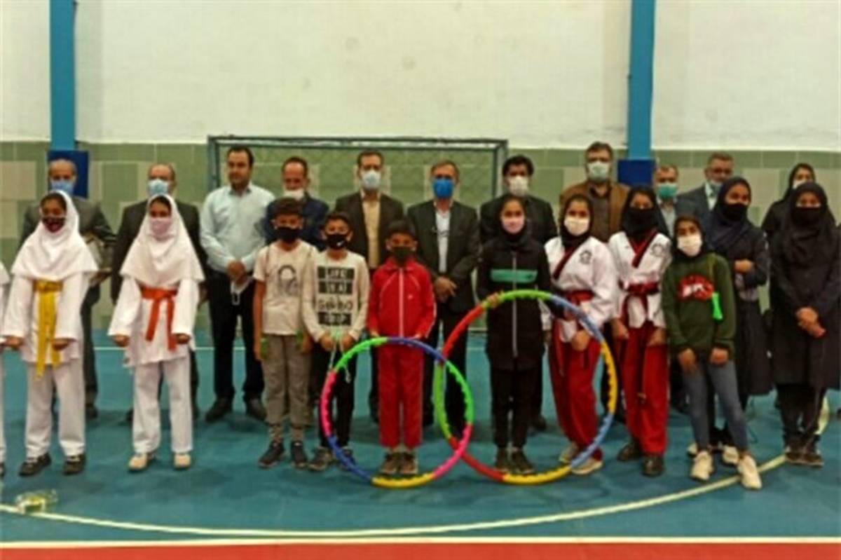 سالن ورزشی دانش‌آموزی بهنمیر افتتاح شد