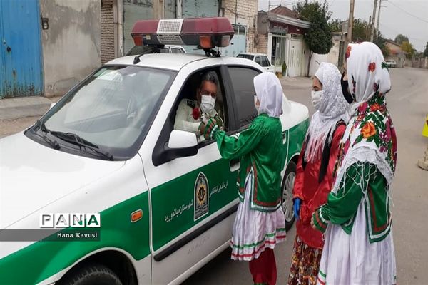 دیدار مدیر آموزش و پرورش میاندورود با فرمانده نیروی انتطامی شهرستان