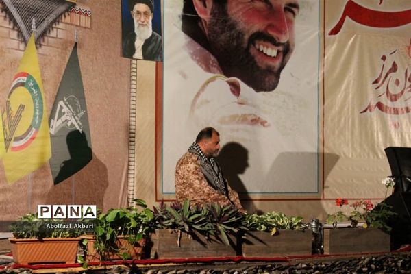 مراسم هفتمین روز تدفین شهید مدافع حرم محمود رادمهر