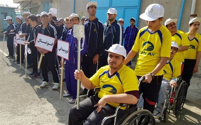 رقابت های مسیر پارالمپیک درمدارس مجازی با نیازهای ویژه کردستان برگزار می شود