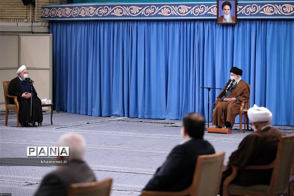 جلسه ستاد ملی مقابله با کرونا در حضور رهبر معظم انقلاب اسلامی