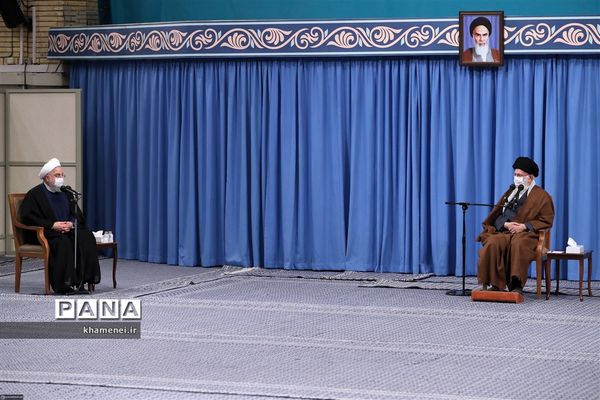 جلسه ستاد ملی مقابله با کرونا در حضور رهبر معظم انقلاب اسلامی